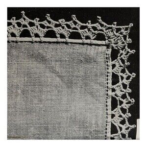 Vintage 1948 Handkerchief Edgings Tatting Crochet Pattern 6112 Irish Lace Doily